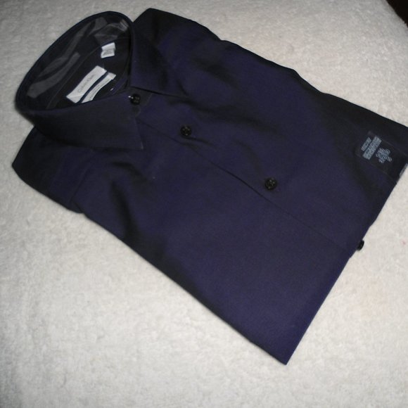 CALVIN KLEIN PURPLE DUSK SLIM FIT MENS DRESS SHIRT - Picture 1 of 3